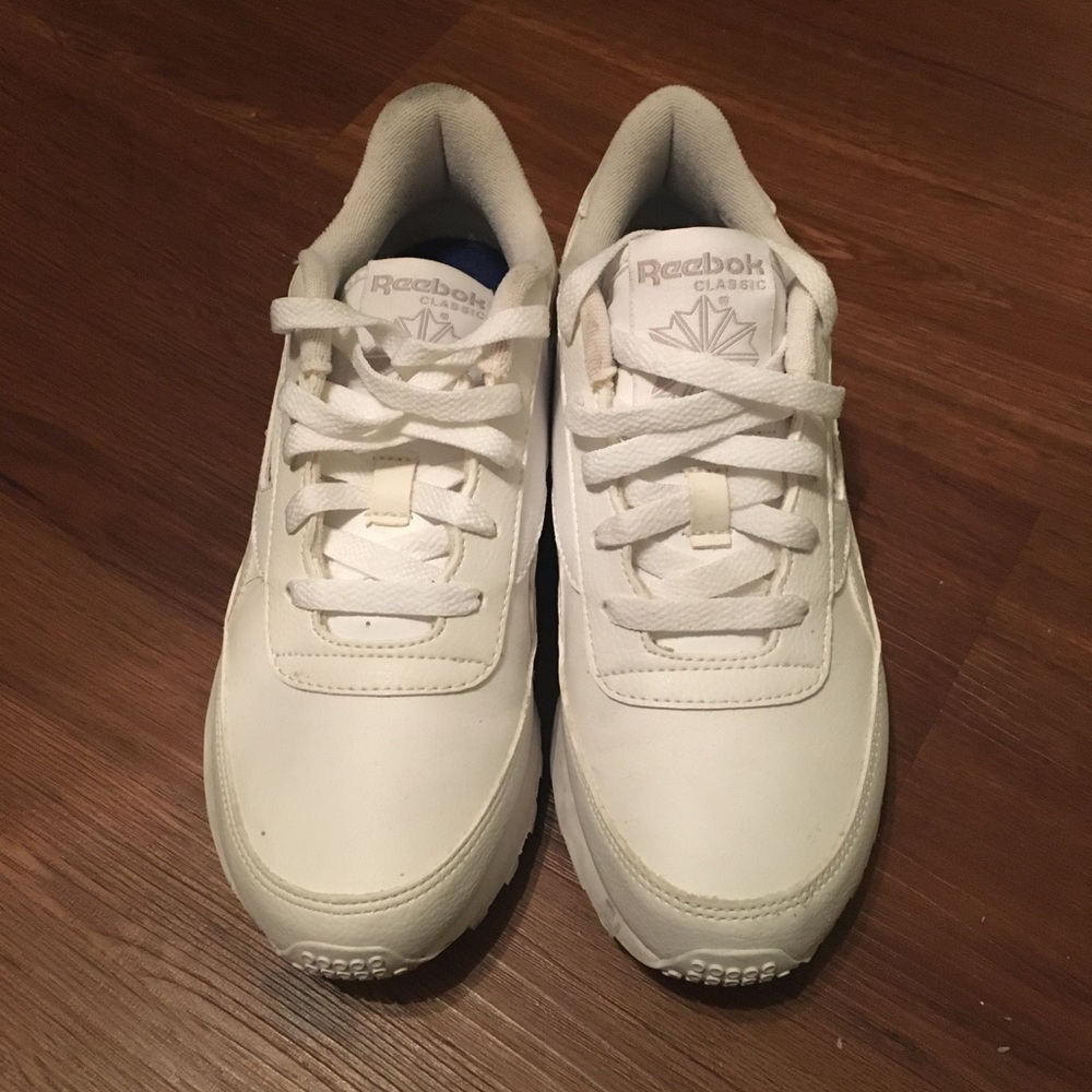 White Reeboks